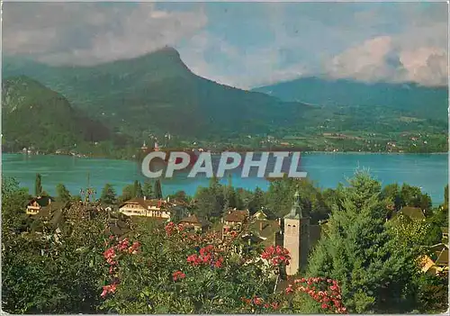 Cartes postales moderne Lac d'Annecy Talloires Collection Savoie