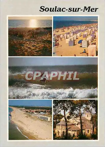 Cartes postales moderne Soulac sur Mer (Gironde) Cote Aquitaine