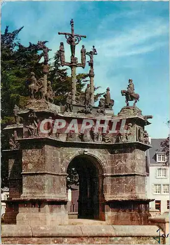 Cartes postales moderne Pleyben le Calvaire du XVIe siecle la Bretagne en Couleurs