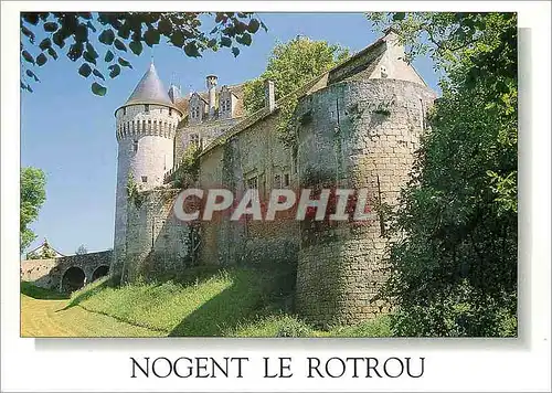Moderne Karte Nogent le Rotrou (Eure et Loir) le Chateau Saint Jean