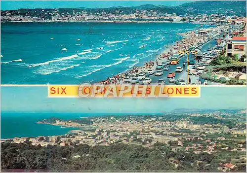 Cartes postales moderne Six Fours La Plage Charme et Soleil de la Cote d'Azur