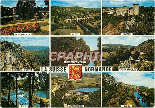 Cartes postales moderne La Suisse Normande Pont d'Ouilly Clecy Falaise Pont d'Ouilly Clecy