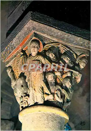 Moderne Karte Saint Nectaire l'Eglise (Monument Historique du XIIe siecle) Cette Eglise Haut Lieu du Roman Fra