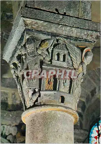 Cartes postales moderne Saint Nectaire l'Eglise (Monument Historique du XIIe siecle) Cette Eglise Haut Lieu du Roman Fra