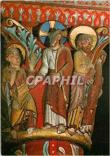 Cartes postales moderne Issoire (Puy de Dome) Eglise Saint Austremoine Apparition du Christ Ressuscite a Marie Madeleine
