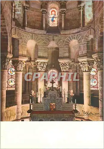 Cartes postales moderne Saint Nectaire (Puy de Dome) le Choeur de l'Eglise Romane (XIIe siecle)