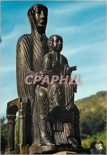 Cartes postales moderne Notre Dame de Saint Gervasy Conton de St Germain Lembron (Puy de Dome) Vierge Romane de Majeste