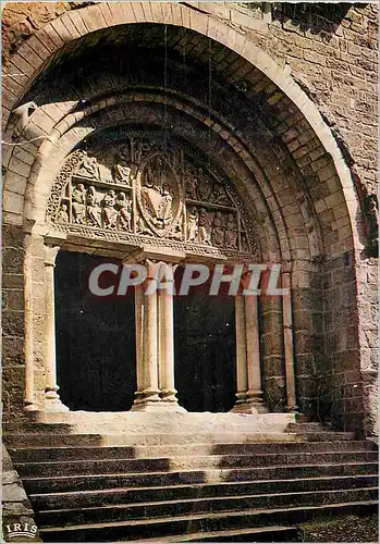 Cartes postales moderne Carennac (Lot) Le Haut Quercy Le Tympan Mission Evangelique XIIe S