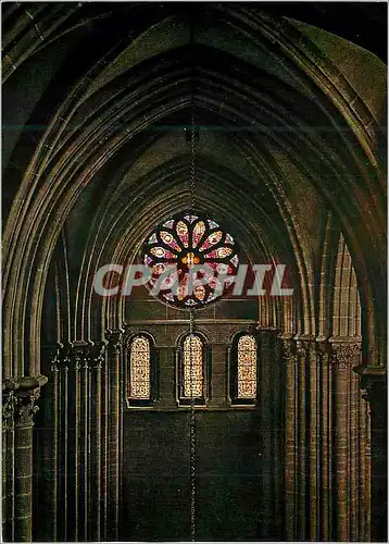 Cartes postales moderne Geneve Cathedrale St Pierre Rosace de la Tour Sud