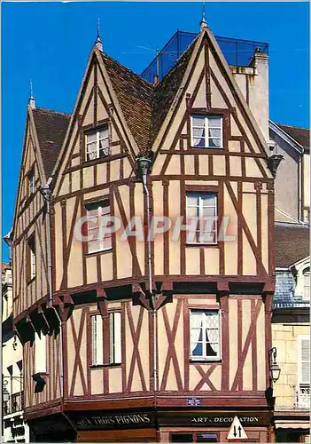 Cartes postales moderne Dijon (Cote d'Or) Maison dite des 3 Pignons (XVe Siecle) element restant d'un ensemble de Constr