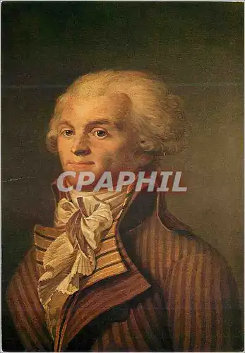 Cartes postales moderne Musee Carnavalet Ecole Francaise 18e Siecle Portrait de Maximilien Robespierre