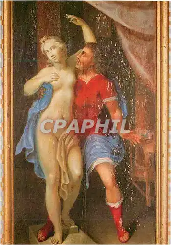 Cartes postales moderne Chateau de Bussy Rabutin (Cote d'Or) Tour Doree Pygmalion Tout le Monde en Amour