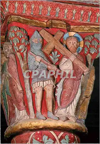 Cartes postales moderne Issoire (Puy de Dome) Eglise St Austremoine le Portement de Croix