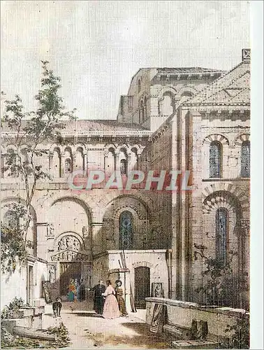 Cartes postales moderne L'Auvergne nos Vieilles Provinces Notre Dame du Port (Face Materale)