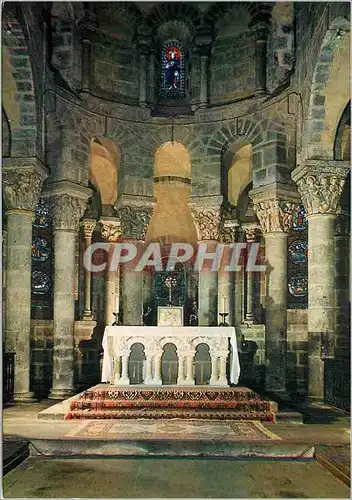 Cartes postales moderne Saint Nectaire L'Eglise (Monument Historique du XIIe Siecle) Le Choeur