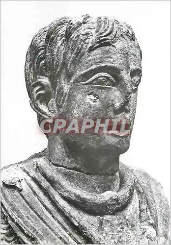 Cartes postales moderne Avignon Museum Calvet Guerrier de Vacheres (Detail) Art Gaulois (1er s avant J C)