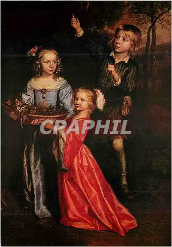 Cartes postales moderne Antwerpen Anvers Musee Mayer Van den Bergh Mytens Jan Jean (1614 1670) Famille Van der Does (Det