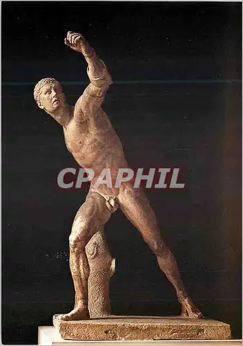 Cartes postales moderne Paris Musee du Louvre Departement des Antiquites Grecques et Romaines Guerrier Combattant dit Gl