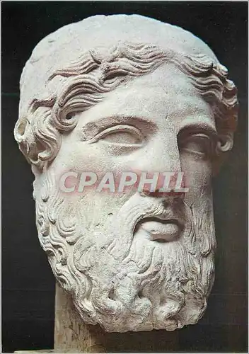 Cartes postales moderne Paris Musee du Louvre Departement des Antiquites Grecques et Romaines Tete de Zeus