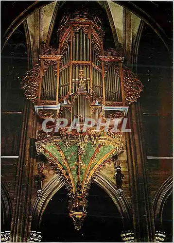Cartes postales moderne Cathedrale de Strasbourg les Orgues (XIVe XXe siecles) Orgue