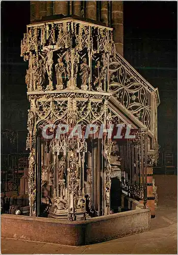 Cartes postales moderne Cathedrale de Strasbourg la Chaire