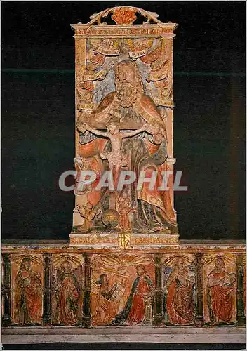 Cartes postales moderne Nancy Eglise des Cordeliers Partie Centrale du Retable du Maitre Autel la Trinite Christ