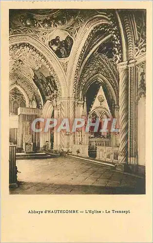 Cartes postales Abbaye d'Hautecombe l'Eglise le Transept