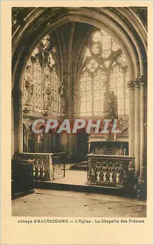 Cartes postales Abbaye d'Hautecombe l'Eglise la Chapelle des Princes