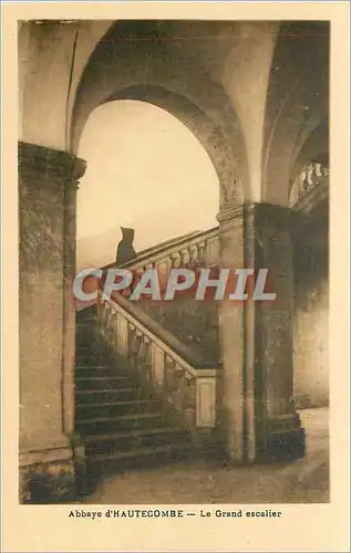 Ansichtskarte AK Abbaye d'Hautecombe le Grand Escalier