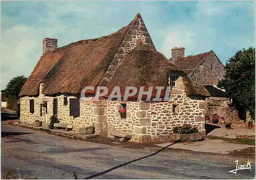 Cartes postales moderne Couleurs de Bretagne Vieille Chaumiere