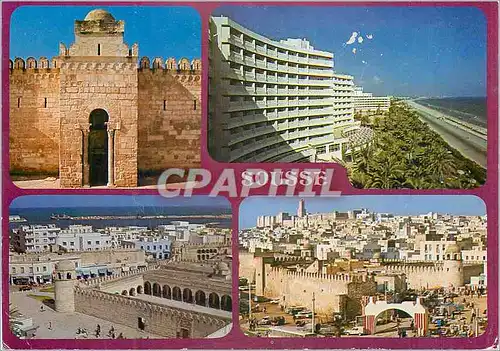 Cartes postales moderne Tunisie Sousse et les Hotels El Hana et Hana Beach