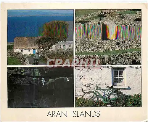 Cartes postales moderne Aran Islands the Three Aran Islands lie some Thirty Miles out to Sea from Galway