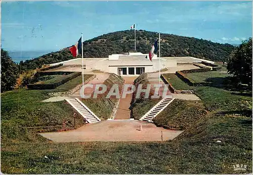 Moderne Karte Vieil Armand le Monument National et le Sommet Militaria