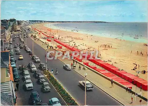 Cartes postales moderne La Baule (Loire Atlantique) Couleurs et Lumiere de France la Plage Boulevards Hennecart et d'Arm