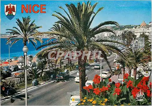Cartes postales moderne Nice La Cote d'Azur la Promenade des Anglais