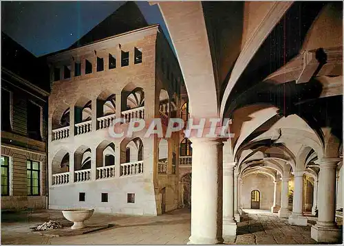 Cartes postales moderne Geneve Cour de l'Hotel de Ville