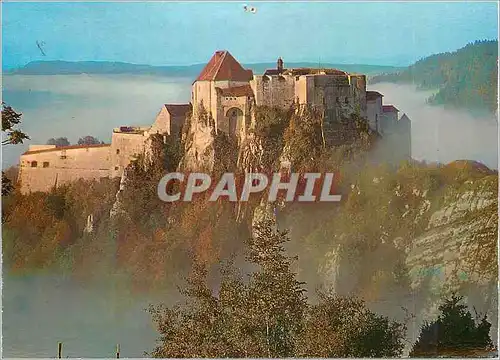 Cartes postales moderne Le chateau de Joux (Franche Comte) les Beaux Sites du Doubs