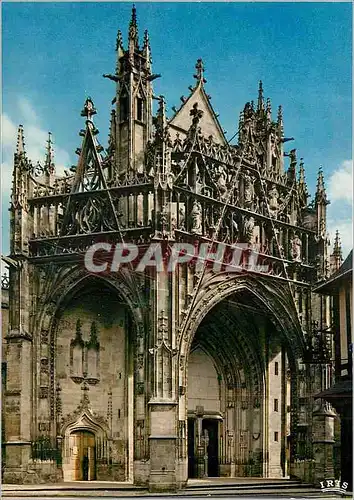 Moderne Karte Alencon Porche de l'Eglise Notre Dame