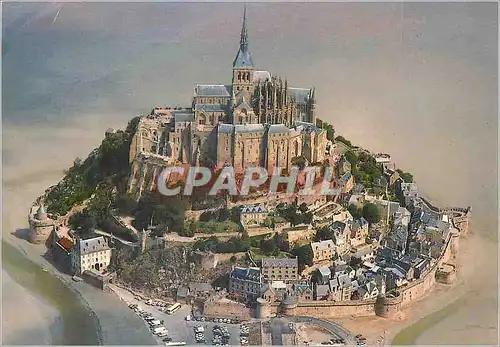 Moderne Karte Le Mont Saint Michel (Manche)