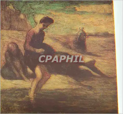 Cartes postales moderne Troyes Musee d'Art Moderne Donation Pierre et Denise Levy Honore Daumier (1808 1879) Au Bord de