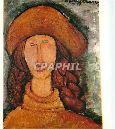 Cartes postales moderne Troyes Musee d'Art Moderne Donation Pierre et Denise Levy Amedeo Modiglian (1884 1920) Jeanne He