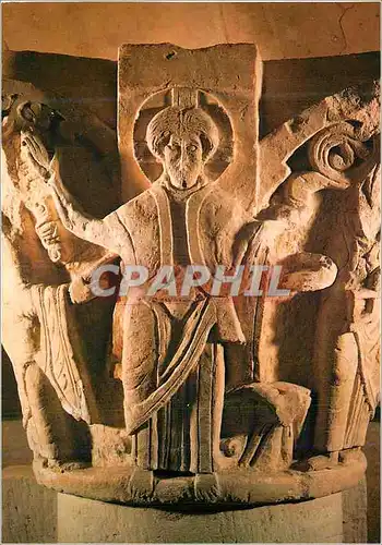 Moderne Karte Cathedrale de Bayeux (Calvados) Chapitaux du XIe S provenant de la Cathedrale Romane Primitive L