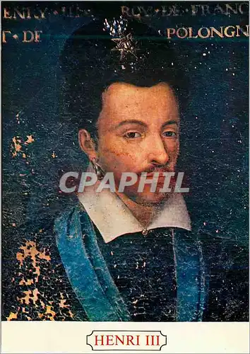 Cartes postales moderne Personnages Celebres Henri III (Galerie des Illustres Beauregard en Blesois)