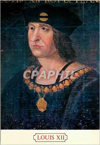 Cartes postales moderne Personnages Celebres Louis XII Galerie des Illustres Beauregard en Blesois