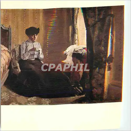 Cartes postales moderne Troyes Musee d'Art Moderne Donation Pierre et Denise Levy Felix Vollatton (1865 1925) Femme Cous