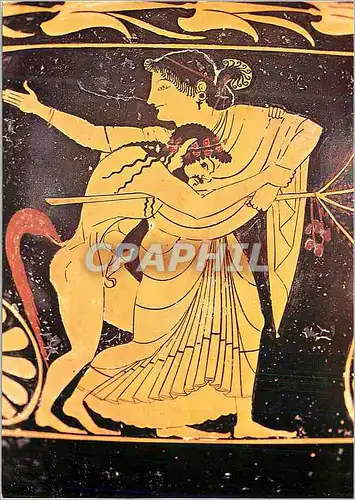 Cartes postales moderne Paris Musee du Louvre Departement des Antiquites Grecques et Romaines Amphore a Figures Rouges A