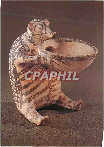 Cartes postales moderne Paris Musee du Louvre Exposition Mer Egee Grece des Iles 29 avr 10 Sept 1979 Vase en forme de He