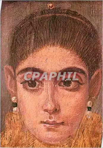 Cartes postales moderne Paris Musee du Louvre Departement des Antiquites Egyptiennes Portrait Funeraire destine a etre p