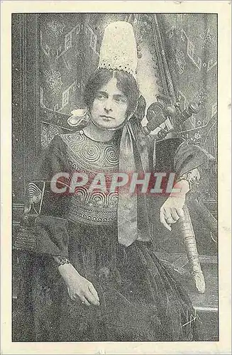 Cartes postales moderne Bretagne Jeune Bigoudenn Folklore Femme