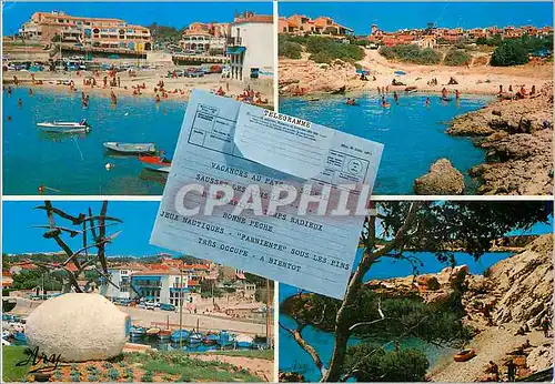 Cartes postales moderne Sausset les Pins La Plage Calanque du Grand Vallat Le Port